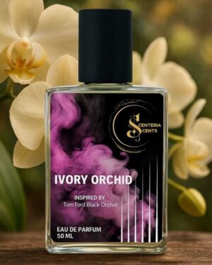 IVORY ORCHID inspired by black orchid
