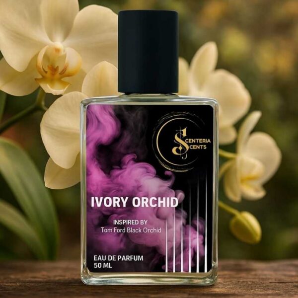 IVORY ORCHID inspired by black orchid